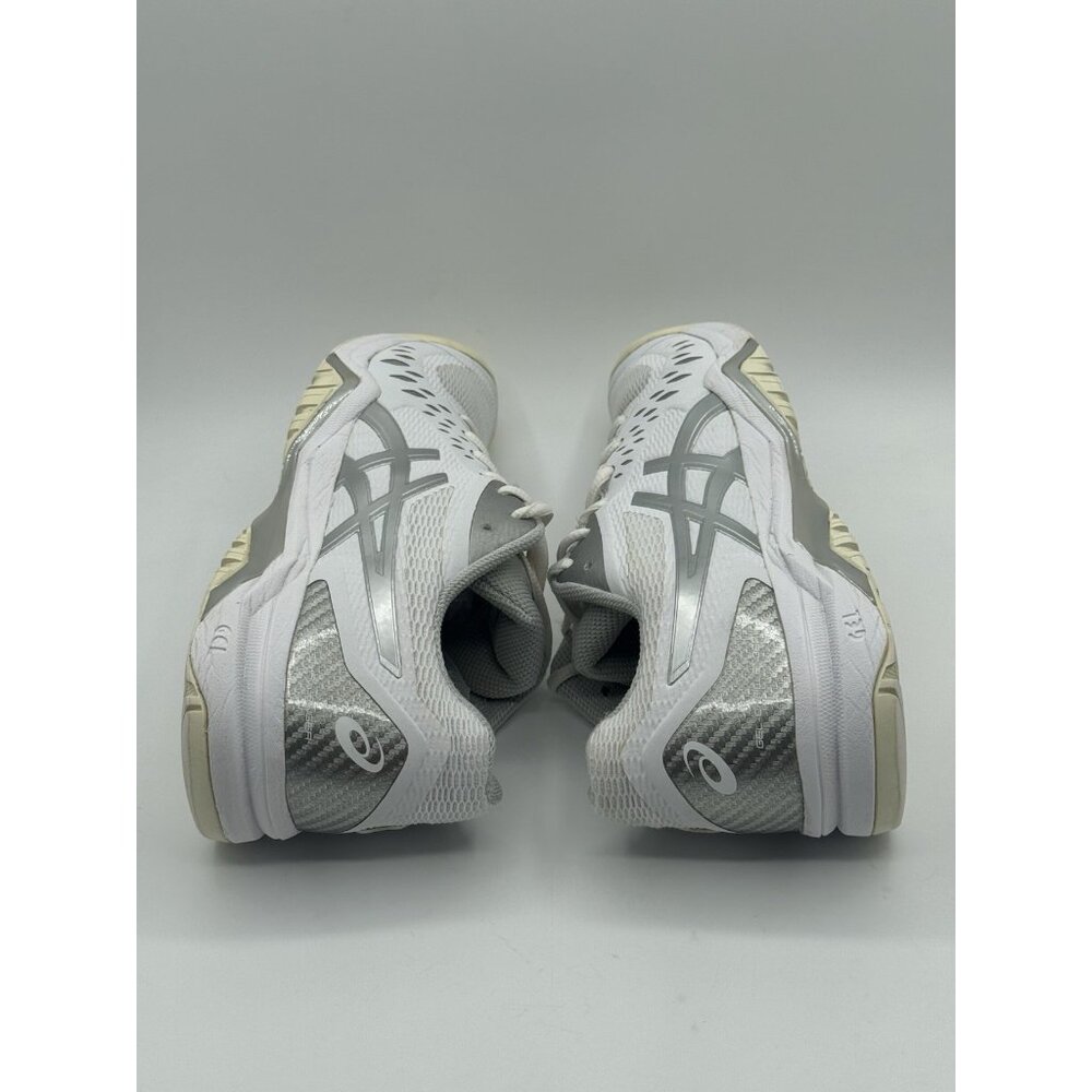 Asics Gel-Challenger 12 Women’s Size 8.5Tennis Court Shoes White Silver 1042A041 - Picture 8 of 13